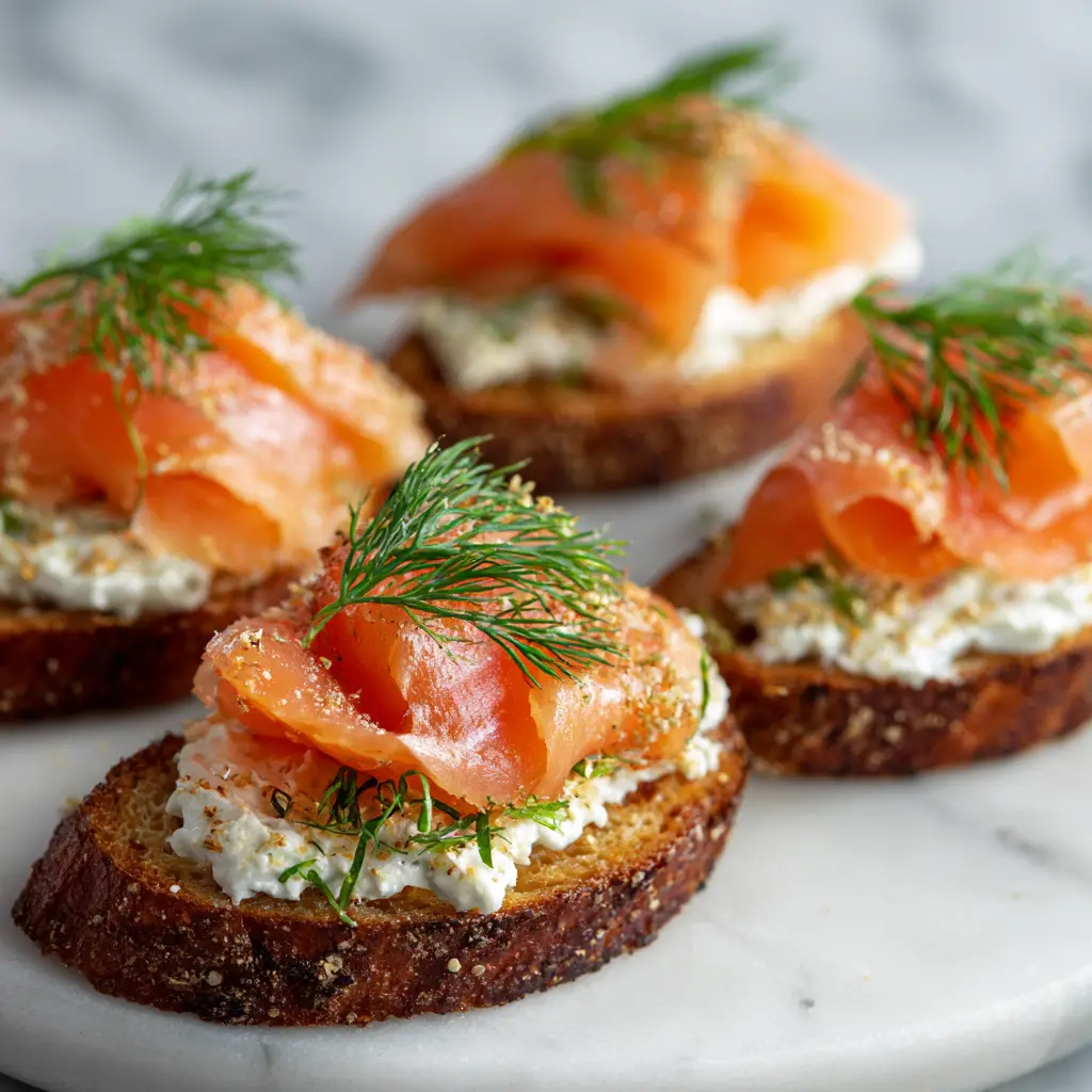 Smoked Salmon & Dill Toast