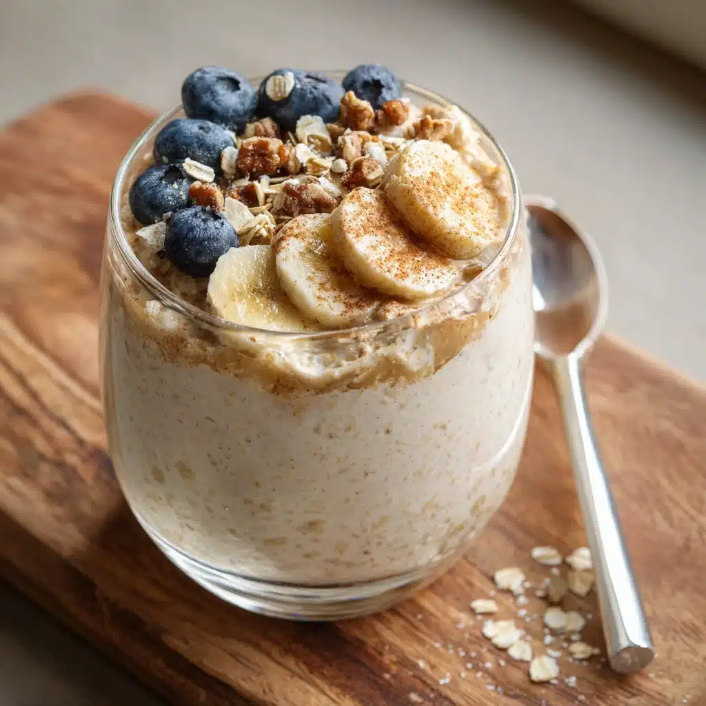 Protein overnight oats without protein powder