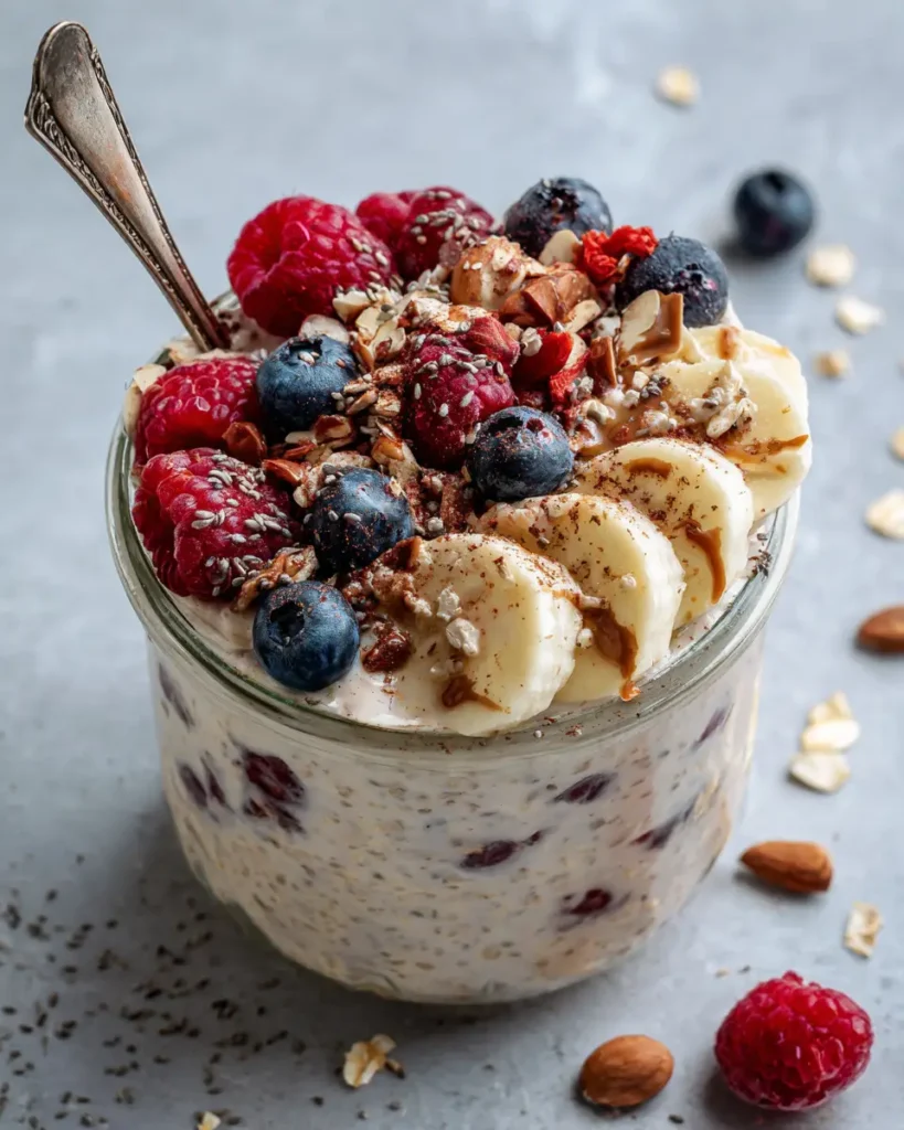 High-Protein Overnight Oats