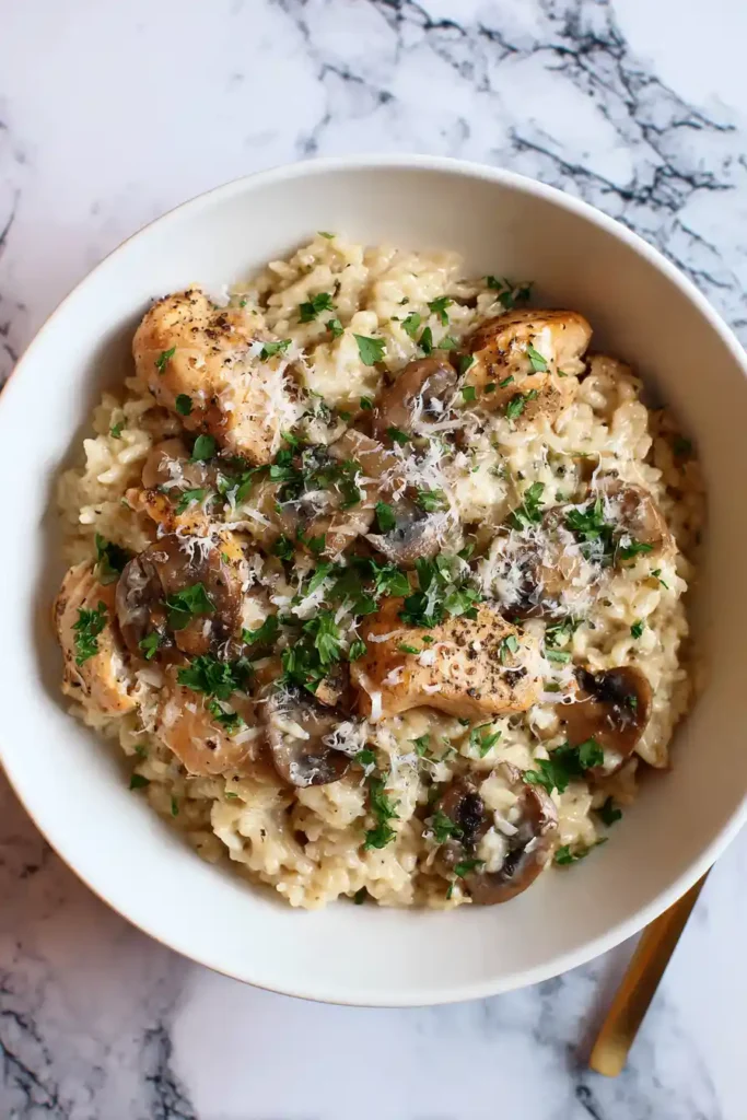 Slow Cooker Cream of Mushroom Chicken and Rice (Hearty Comfort in One Pot) 5 Slow Cooker Cream of Mushroom Chicken and Rice