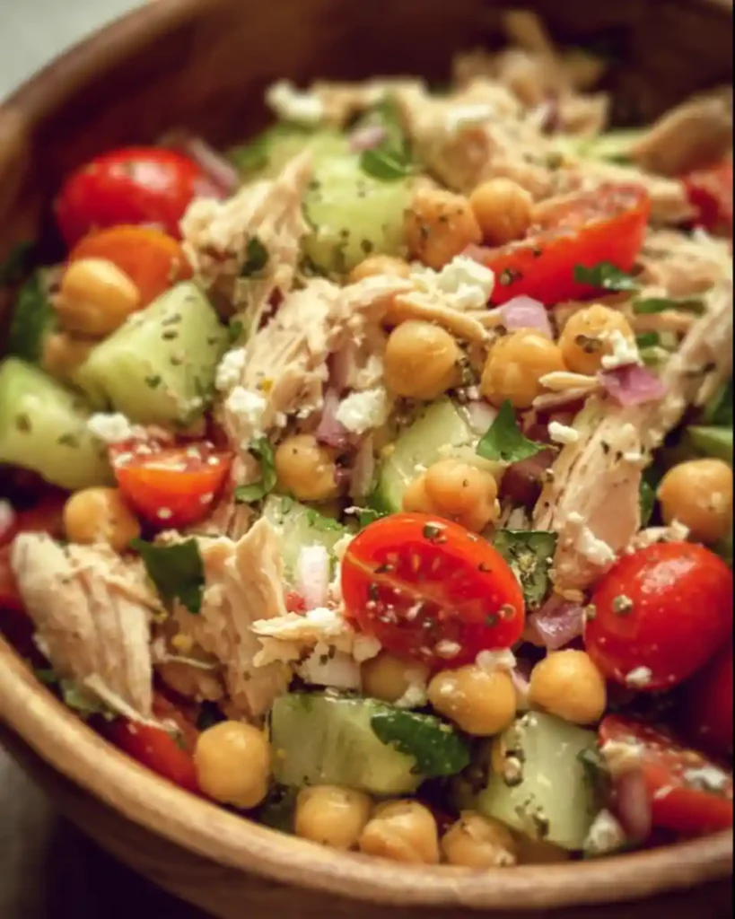 Chicken & Chickpea Salad