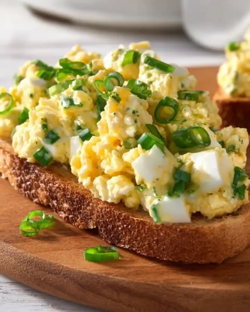 Creamy Mayo-Free Egg Salad with Cottage Cheese