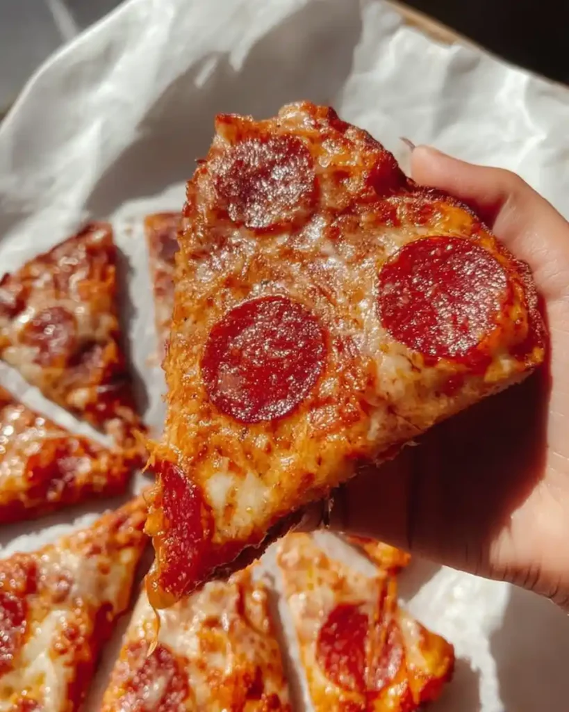 Chicken Crust Pizza