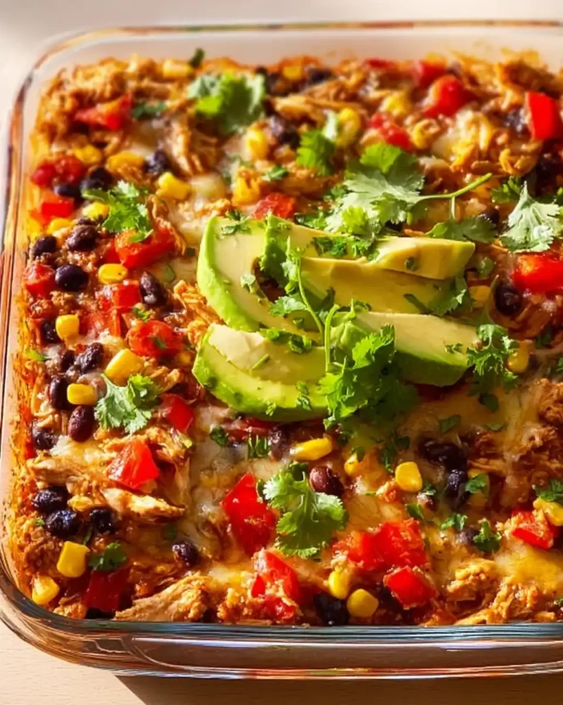 Chicken Cottage Cheese Enchilada Bowls