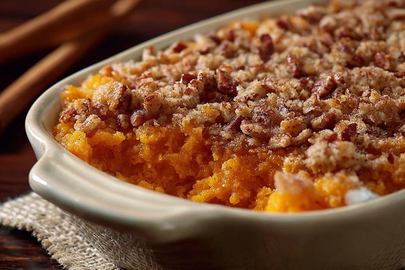 Sweet Potato Crunch Casserole 4 Sweet Potato Crunch Casserole