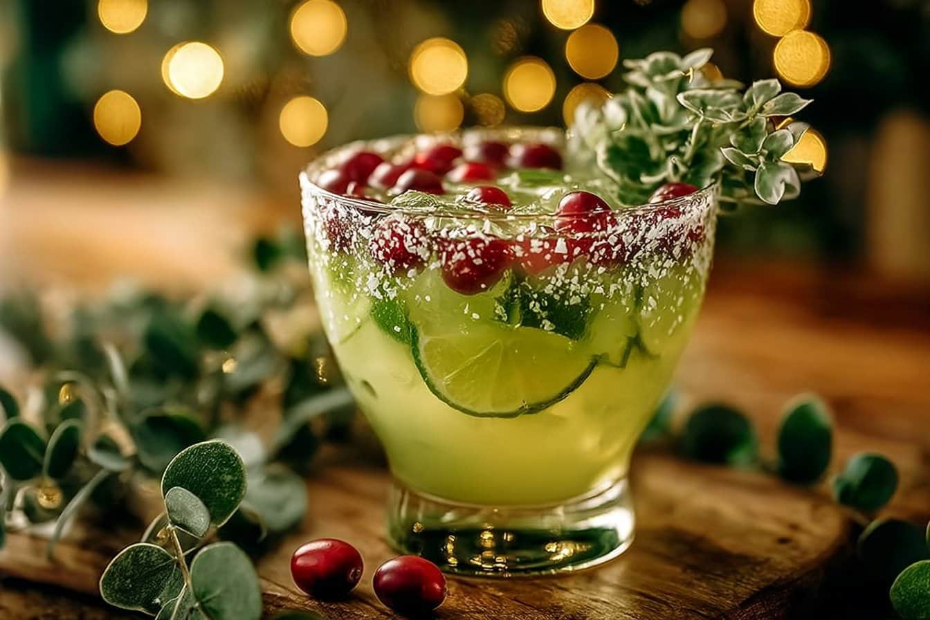 Christmas Mistletoe Margarita 4 Christmas Mistletoe Margarita