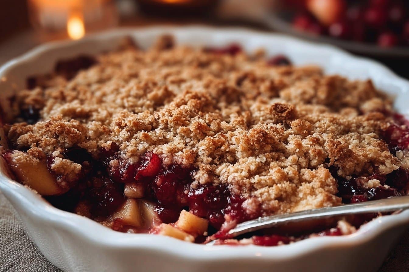 The Best Cranberry Apple Crisp 4 The Best Cranberry Apple Crisp