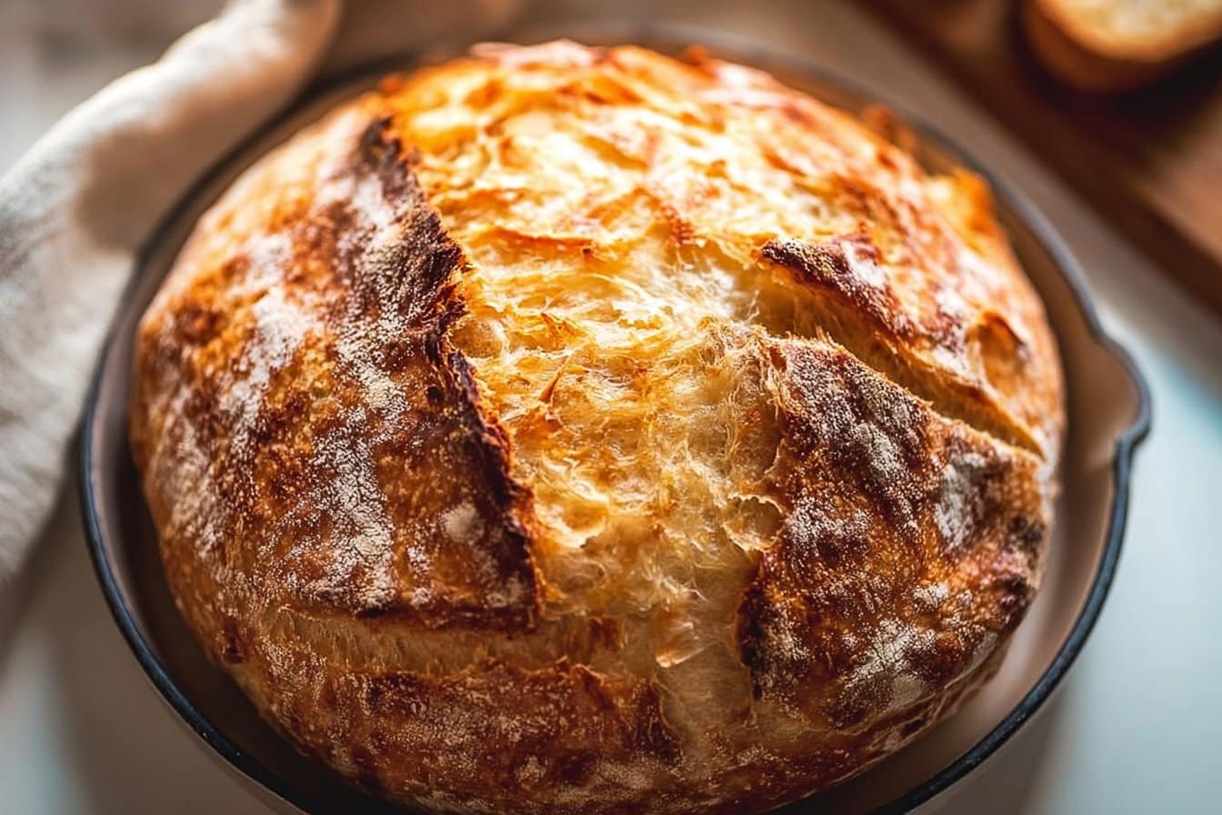 No Knead Dutch Oven Bread 4 No Knead Dutch Oven Bread Recipe