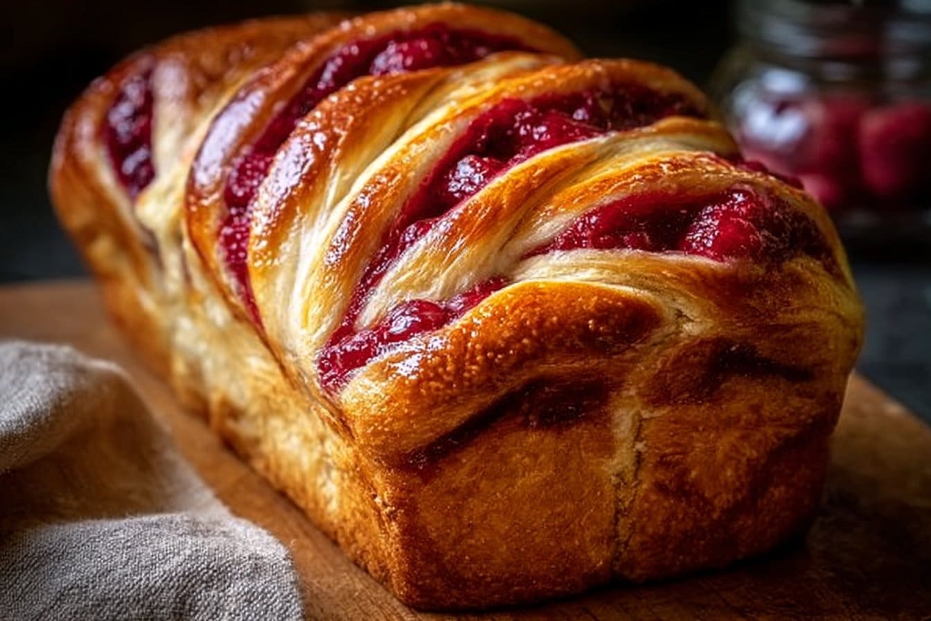 Raspberry Swirl Brioche Loaf: A Delightful Treat for Every Occasion 4 Raspberry Swirl Brioche Loaf