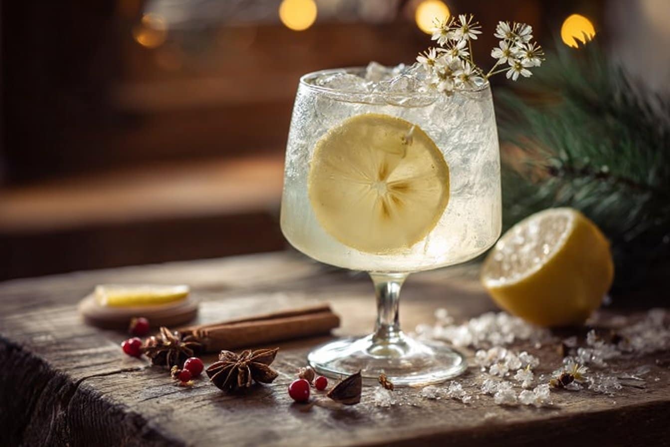 Elderflower Winter Gin Cocktail: A Refreshing Delight for Cold Evenings 4 Elderflower Winter Gin Cocktail