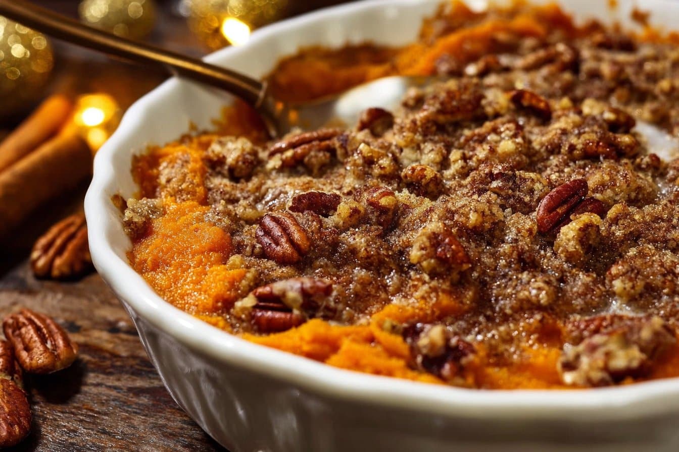 Southern Maple Sweet Potato Casserole 4 Southern Maple Sweet Potato Casserole