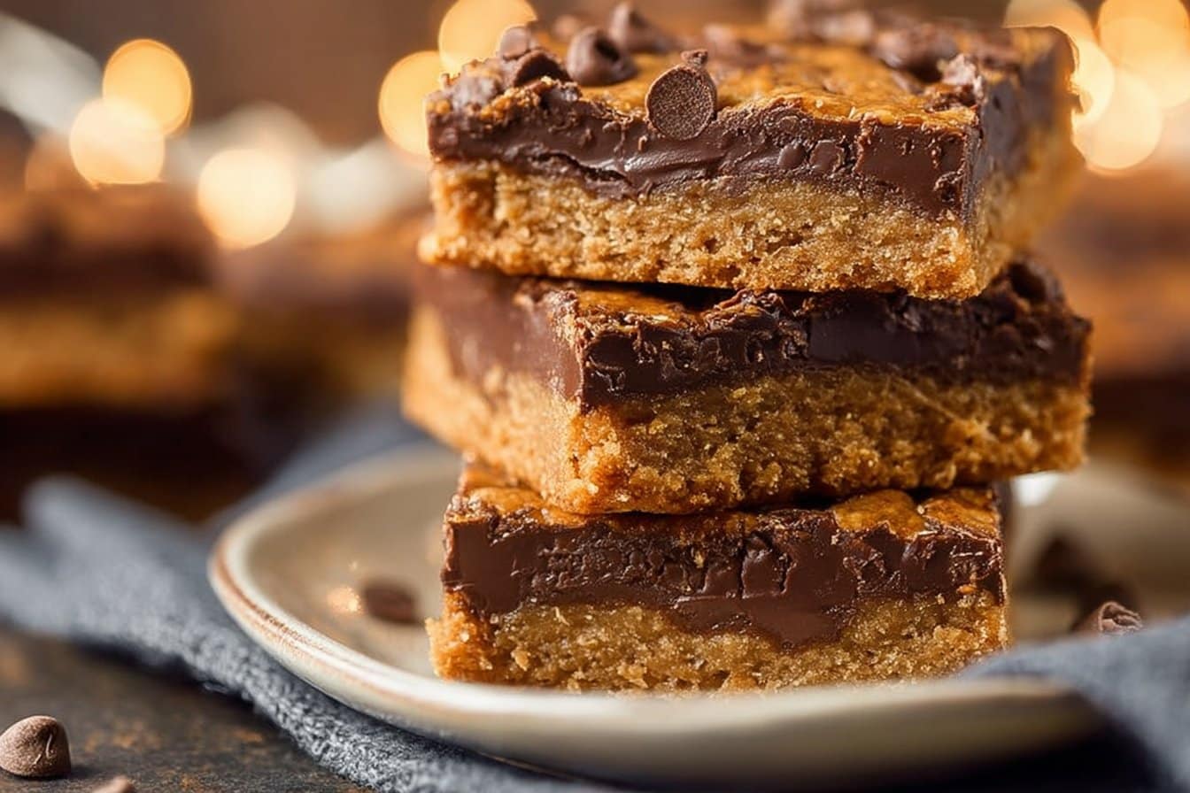 Peanut Butter Chocolate Bars 4 Peanut Butter Chocolate Bars