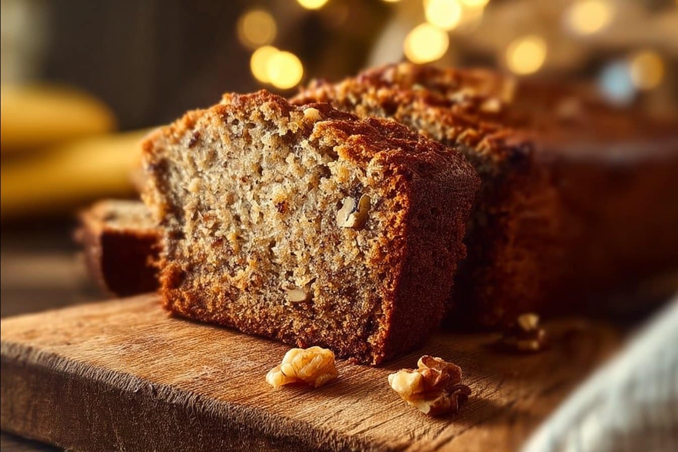 Easy Moist Banana Nut Bread 4 Moist & Easy Banana Nut Bread