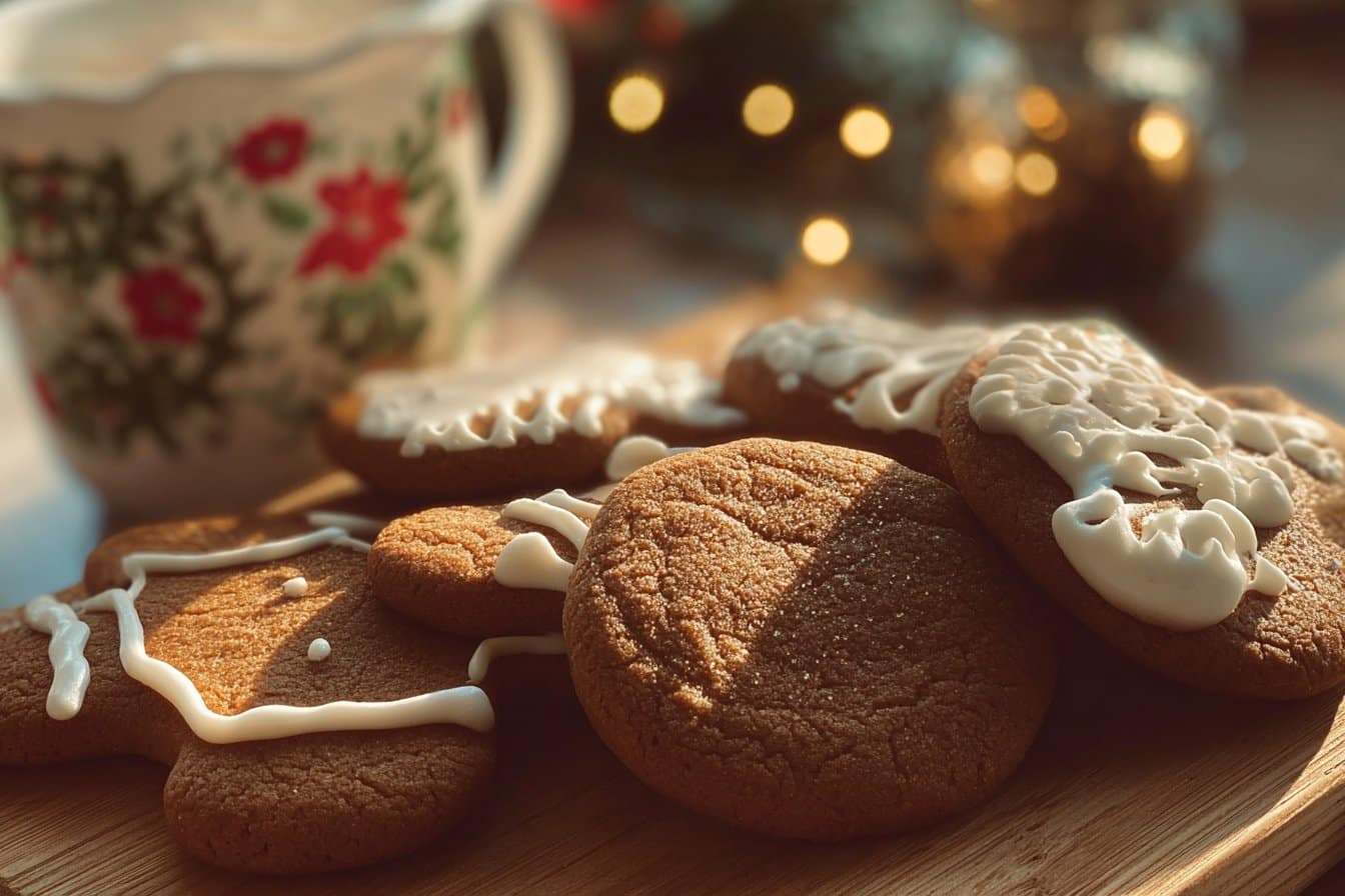Soft Gingerbread Cookies 4 Soft Gingerbread Cookies