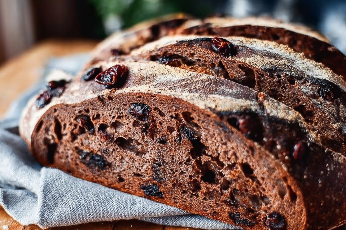 Chocolate Cherry Sourdough Bread 4 Chocolate Cherry Sourdough Bread