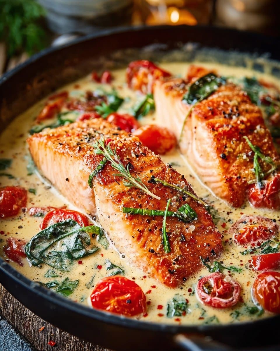 Creamy Tuscan Salmon 4 Creamy Tuscan Salmon