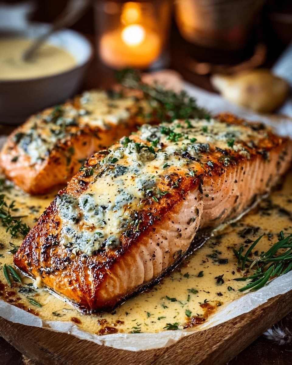 Baked Boursin Salmon 4 Baked Boursin Salmon