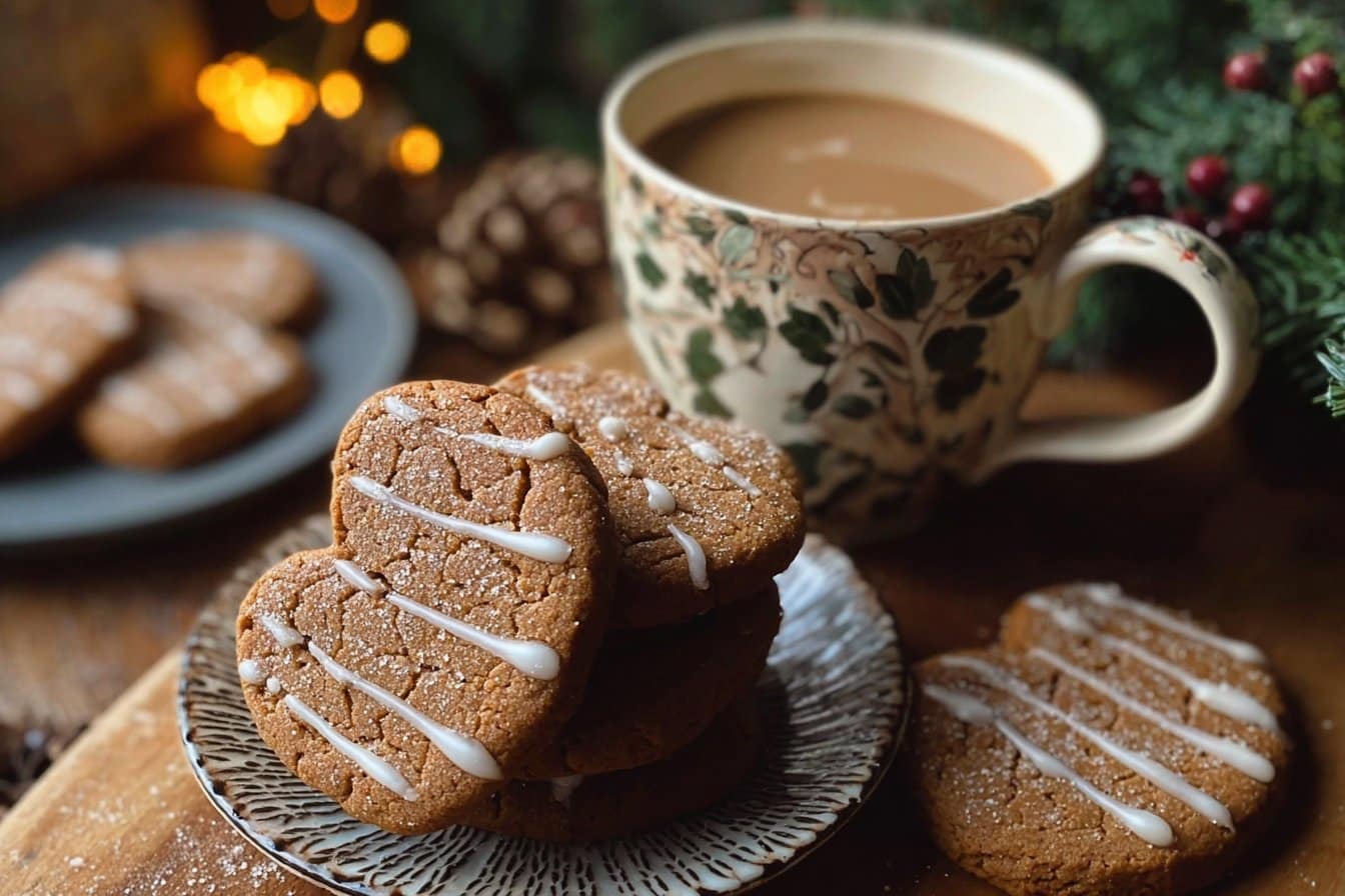 Gingerbread Latte Cookies 4 Gingerbread Latte Cookies