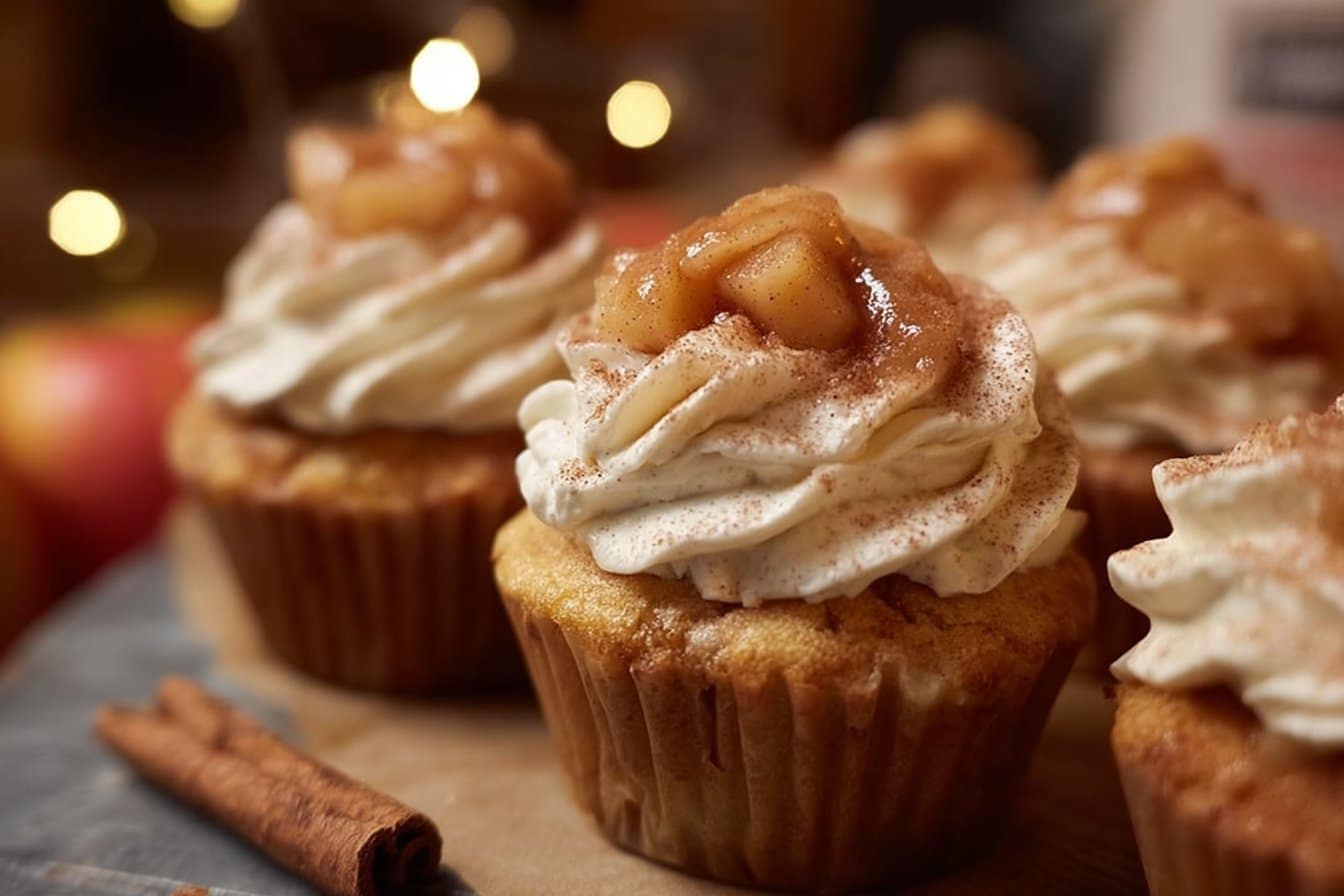 Apple Pie Cupcakes: A Sweet Twist on a Classic 4 Apple Pie Cupcakes