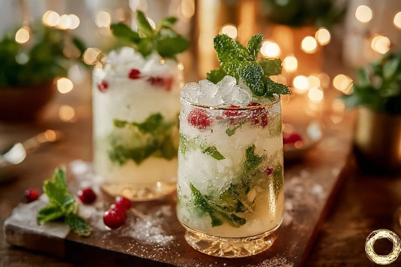 White Christmas Mojitos: A Cheerful Twist on a Classic 4 White Christmas Mojitos