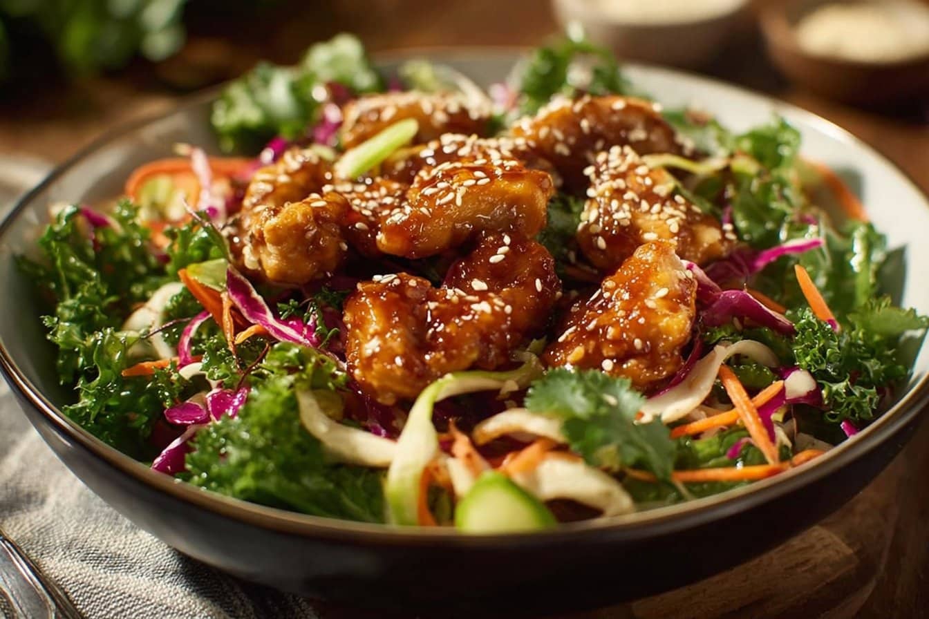 Sesame Chicken Salad 4 Sesame Chicken Salad