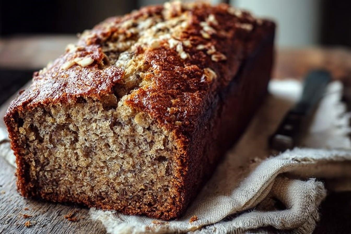 Enjoying Fluffy Banana Bread with Oil 4 Banana Bread with Oil