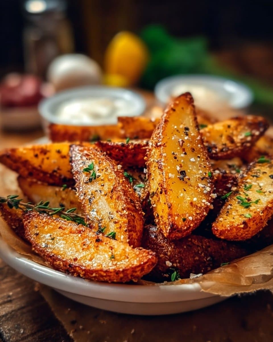 Ultimate Crispy Potato Wedges 4 Crispy Potato Wedges Recipe