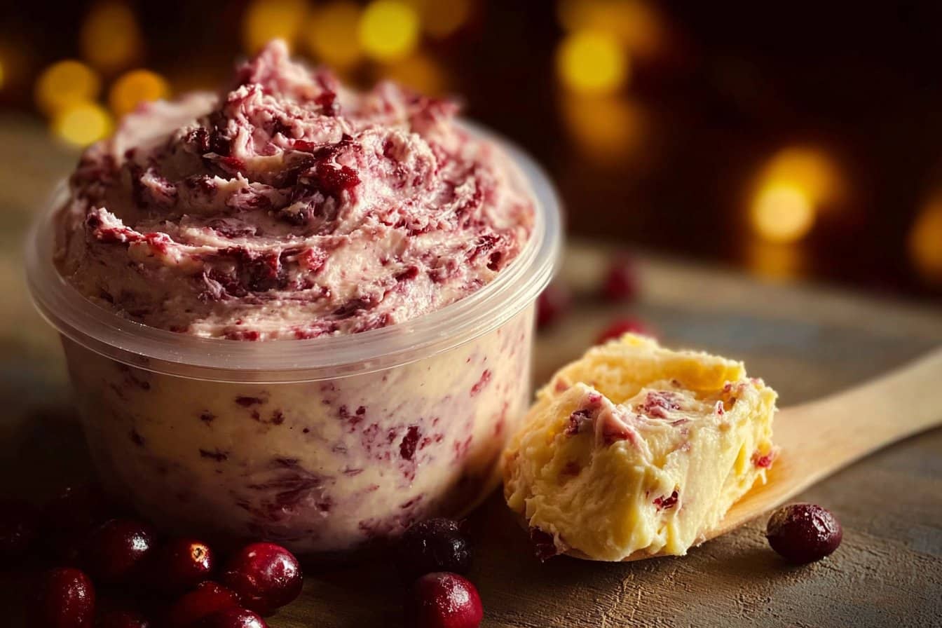 Sweet and Tangy Honey Cranberry Butter 4 Honey Cranberry Butter