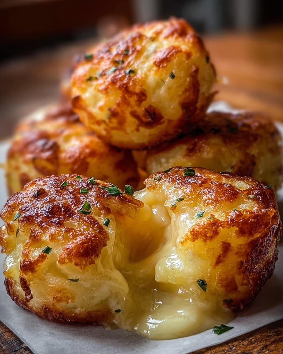 Mashed Potato Cheese Puffs 4 Mashed Potato Cheese Puffs