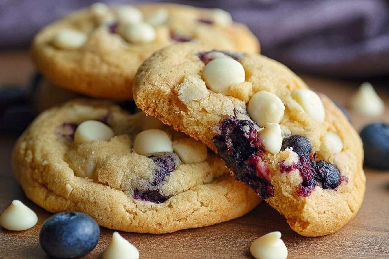Blueberry White Chocolate Chip Cookies 4 Blueberry White Chocolate Chip Cookies – The Best Soft & Chewy Recipe (2025)