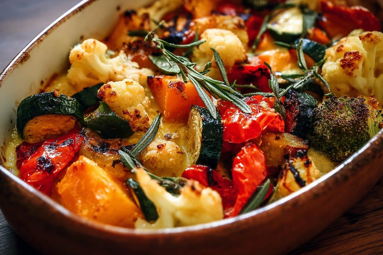 Cheesy Marry Me Roasted Vegetable Medley 4 Cheesy Marry Me Roasted Vegetable Medley