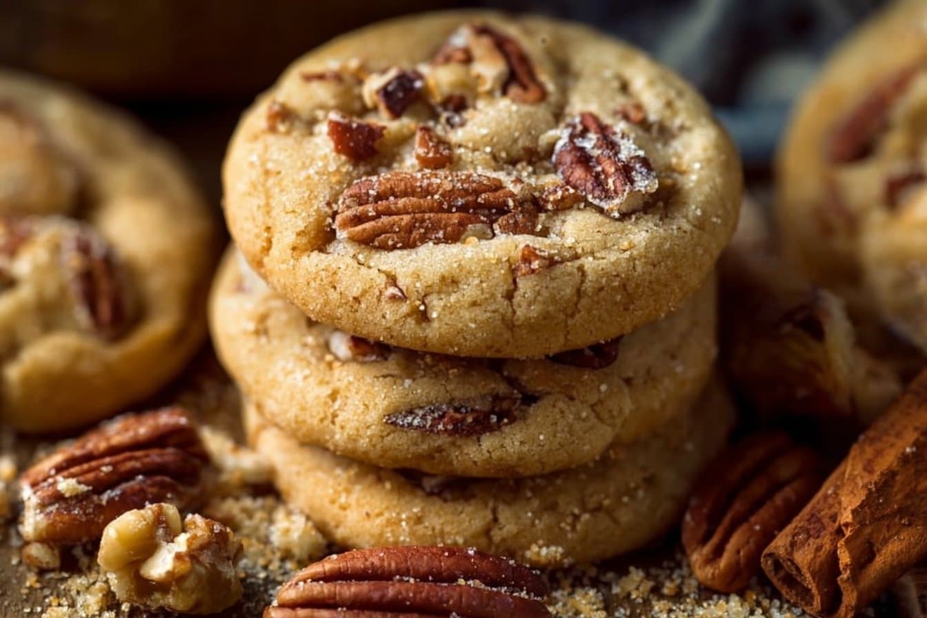 Butter Pecan Cookies 4 Butter Pecan Cookies