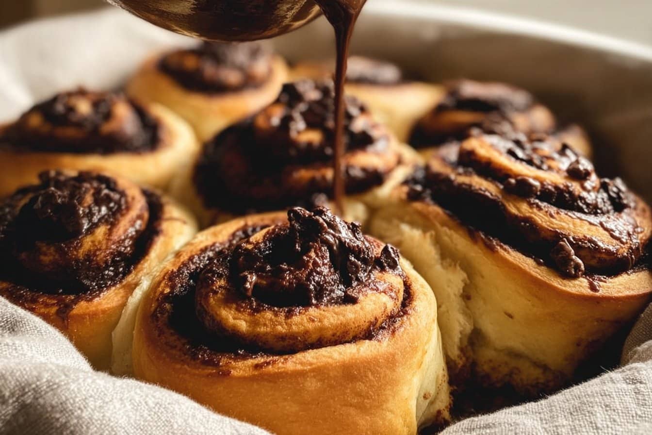 Sourdough Chocolate Rolls 4 Sourdough Chocolate Rolls