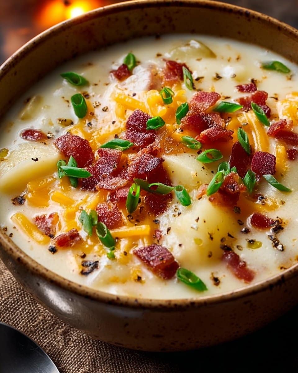 Loaded Baked Potato Soup 4 Loaded Baked Potato Soup