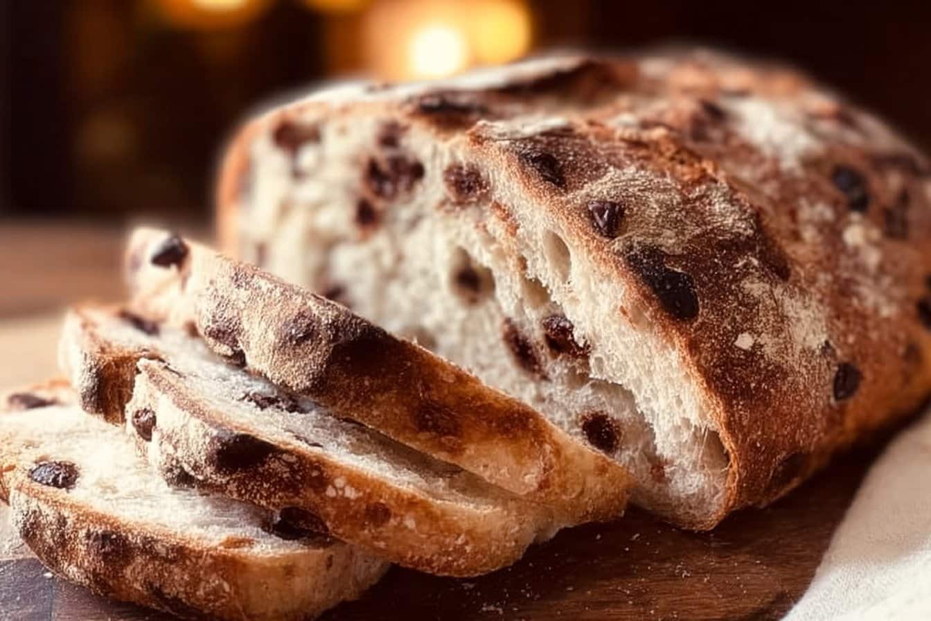 Chocolate Chip Sourdough Bread 4 Chocolate Chip Sourdough Bread