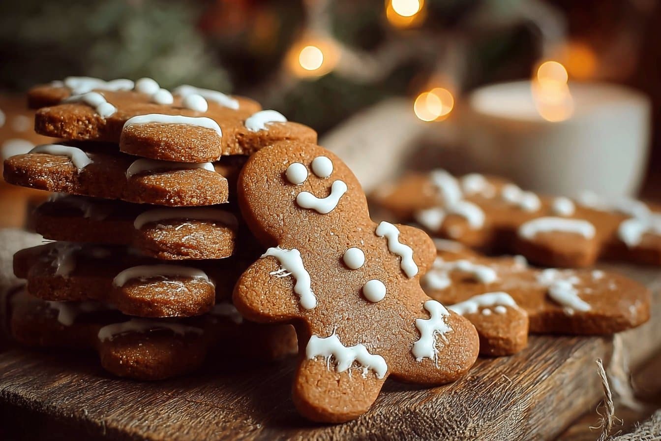 Gingerbread Man Cookies 4 Gingerbread Man Cookies