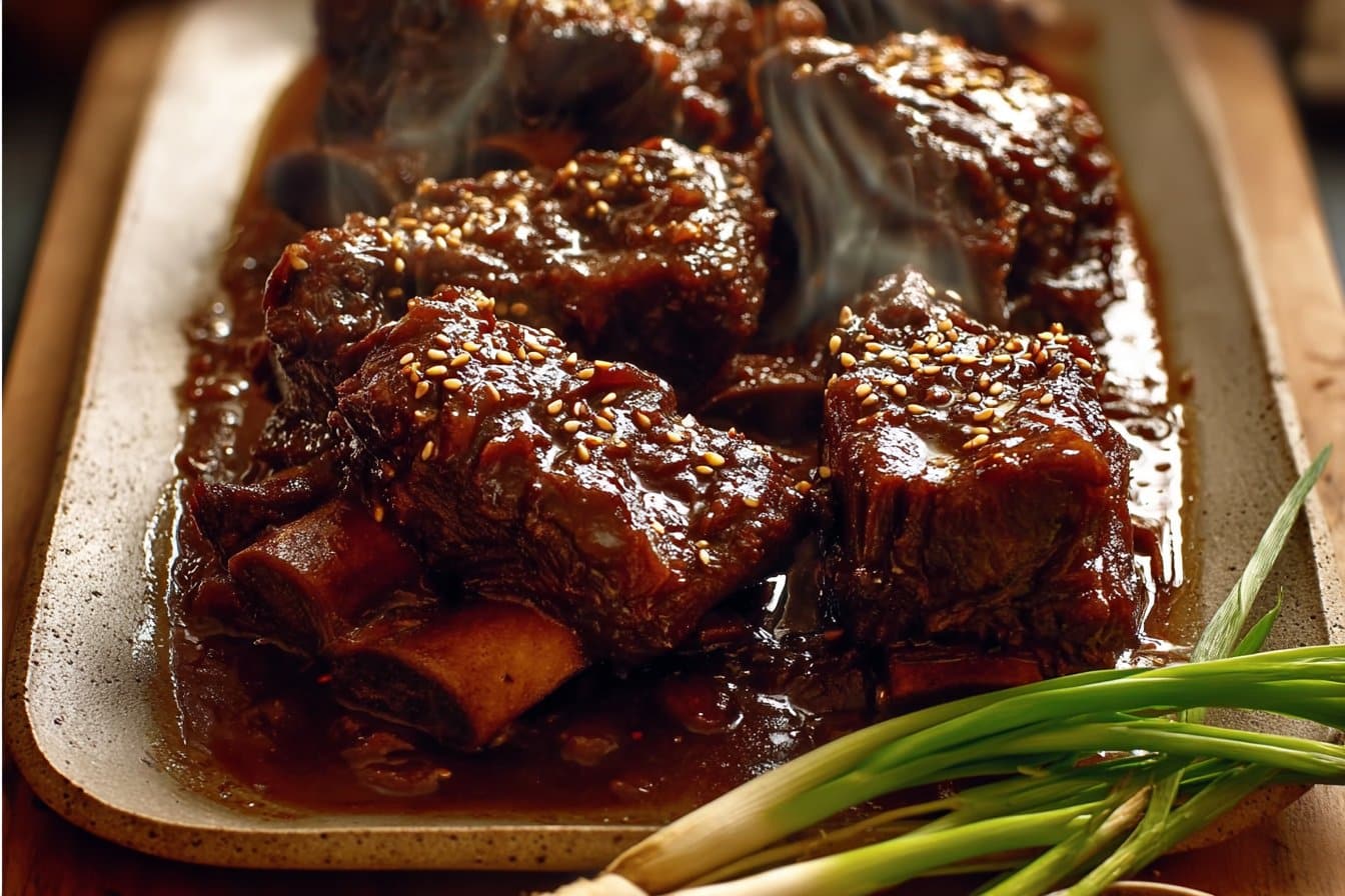 Korean Braised Beef Short Ribs 4 Korean Braised Beef Short Ribs