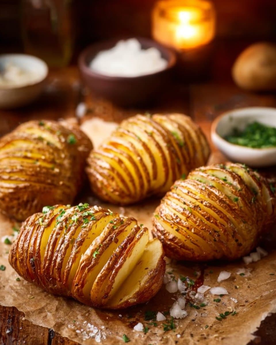 Hasselback Potatoes 4 Hasselback Potatoes