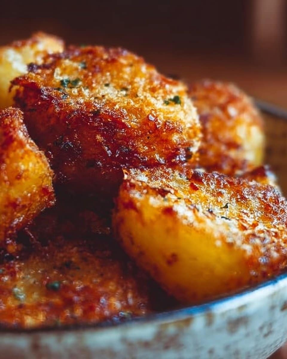 Crispy Parmesan Potatoes 4 Crispy Parmesan Potatoes
