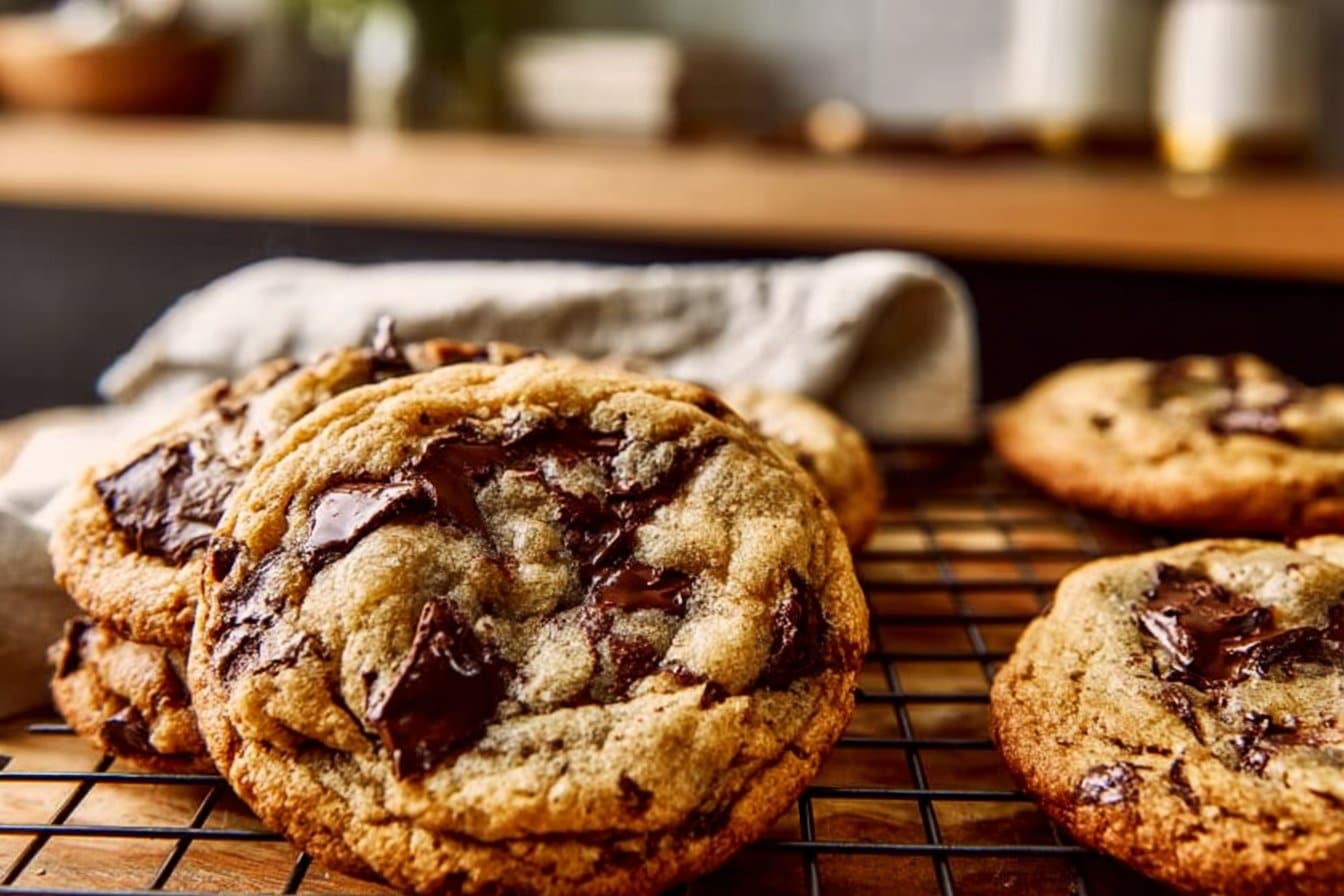 Chewy Gooey Sourdough Chocolate Chip Cookies 4 Chewy Gooey Sourdough Chocolate Chip Cookies