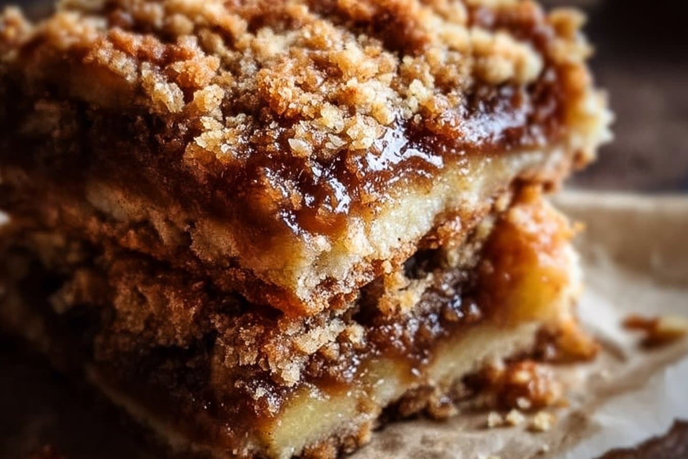 Salted Caramel Apple Crumble Bars 4 Salted Caramel Apple Crumble Bars: A Fall Treat You'll Get Addicted to in 45 Minutes