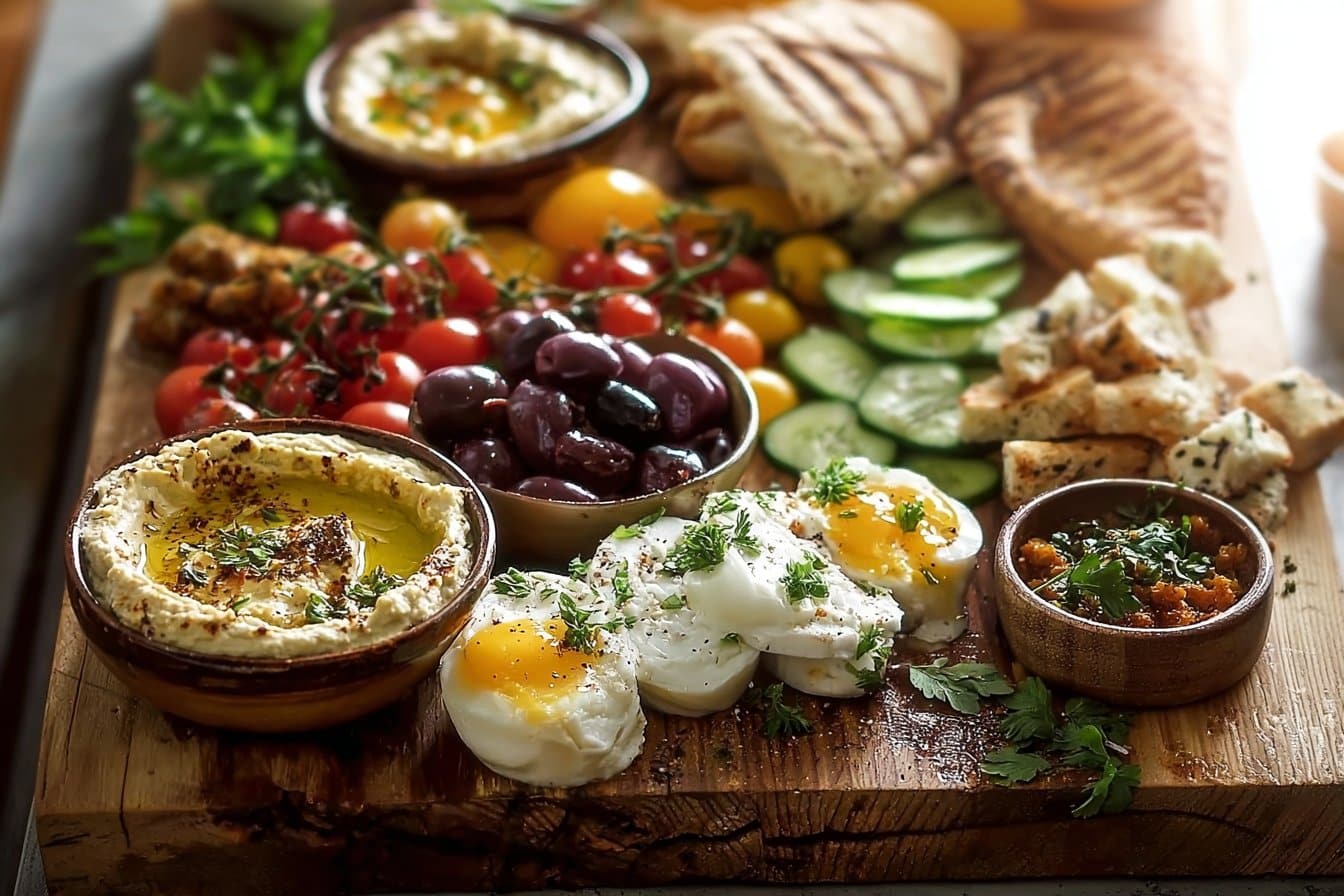 Mediterranean Brunch Board 4 Mediterranean Brunch Board