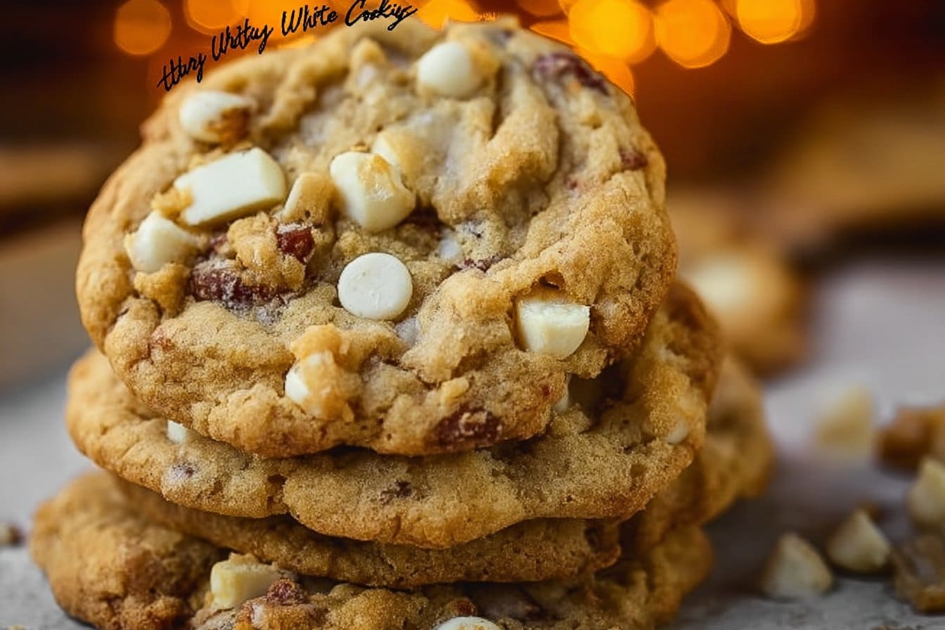 White Chocolate Trash Cookies 4 White Chocolate Trash Cookies