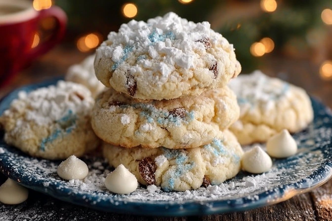 Winter Blizzard Cookies 2 Winter Blizzard Cookies Recipe