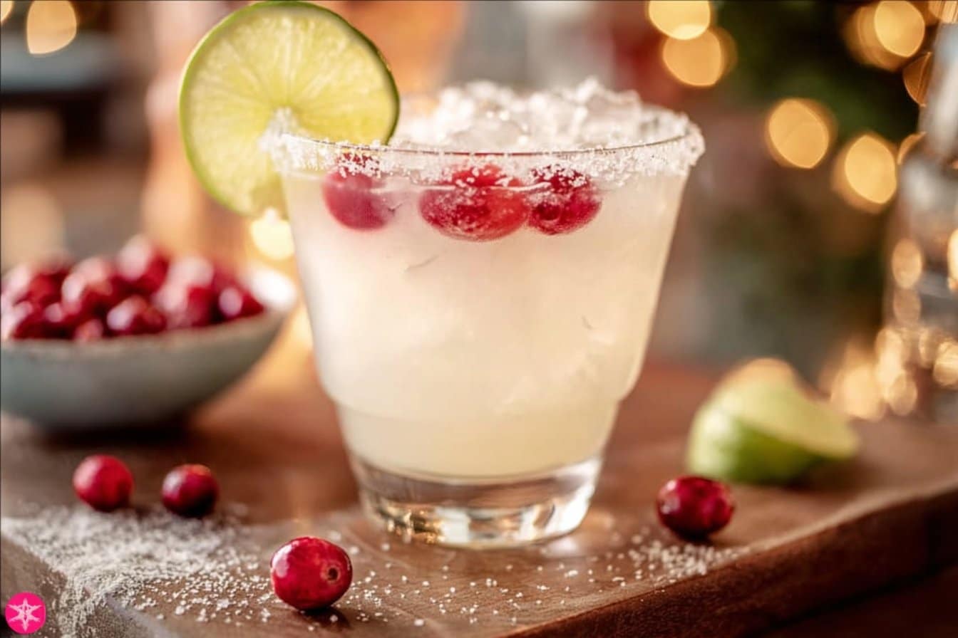 White Christmas Cranberry Margarita 4 White Christmas Cranberry Margarita