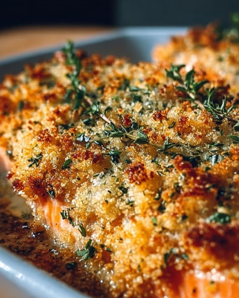 Crispy Parmesan Salmon Bake 4 Crispy Parmesan Salmon Bake