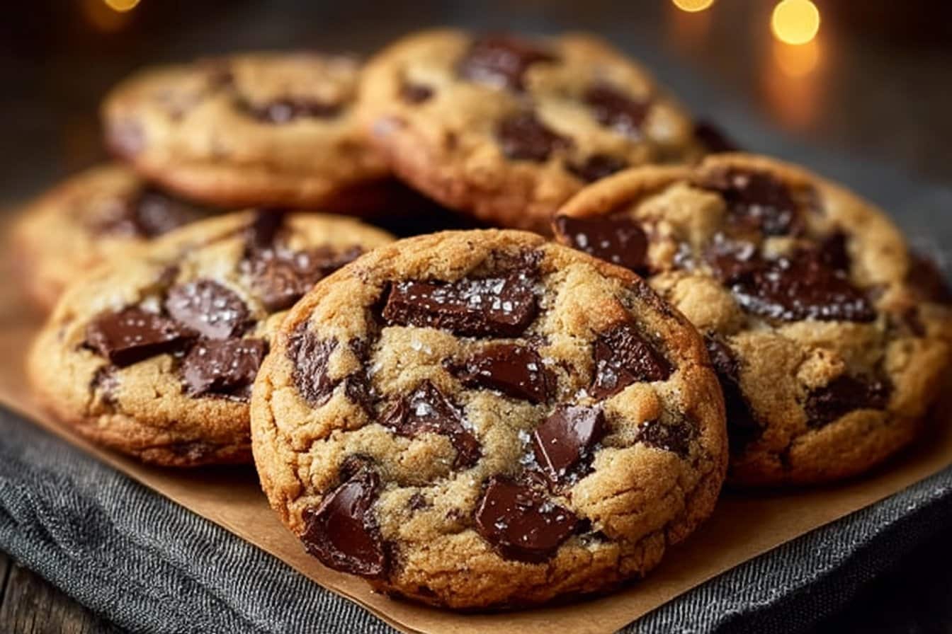 Brown Butter Chocolate Chip Cookies 4 Brown Butter Chocolate Chip Cookies