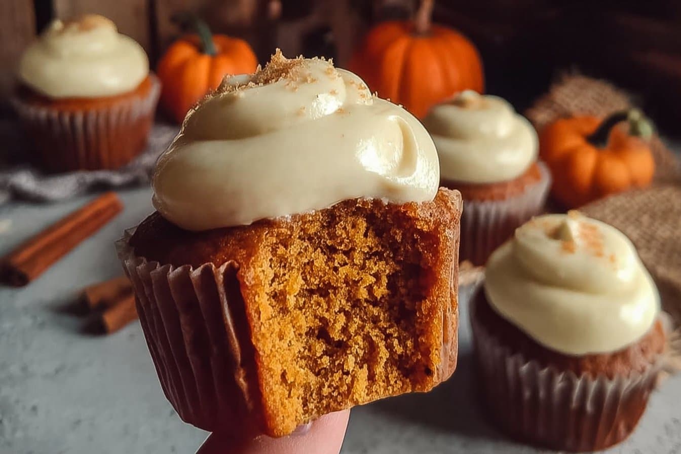Homemade Pumpkin Cupcakes: A Fall Favorite 4 Homemade Pumpkin Cupcakes