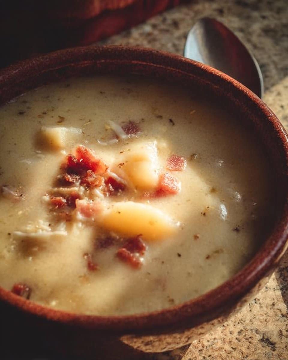 Old-Fashioned Potato Soup 4 Old-Fashioned Potato Soup