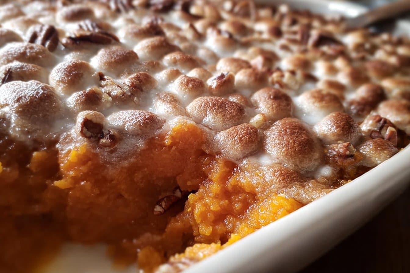 Easy Sweet Potato Casserole 4 Easy Sweet Potato Casserole